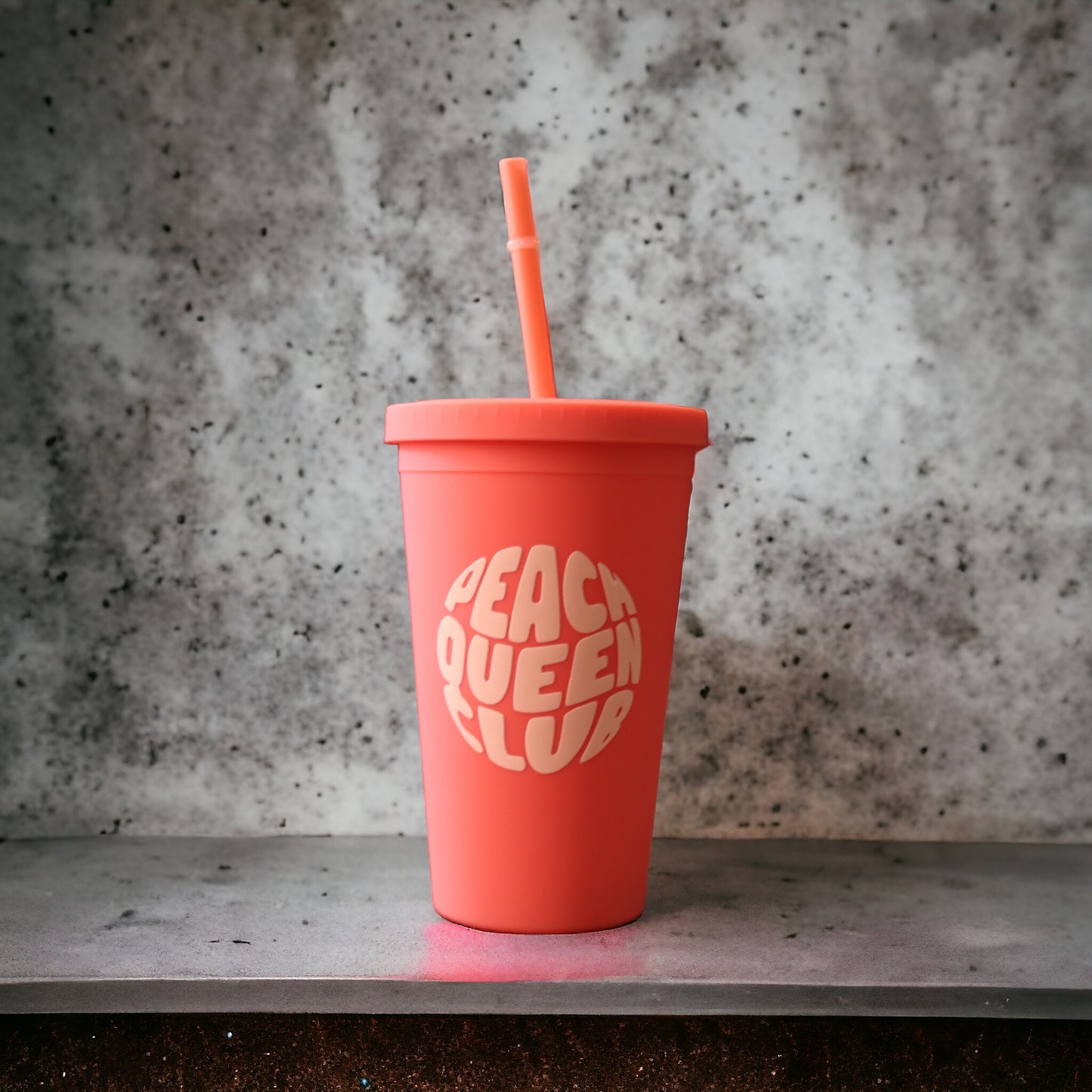 Peach Queen Coffee Cups