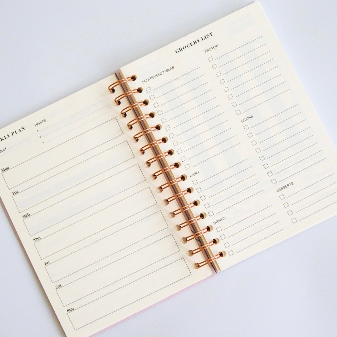Fitness Journal key plan