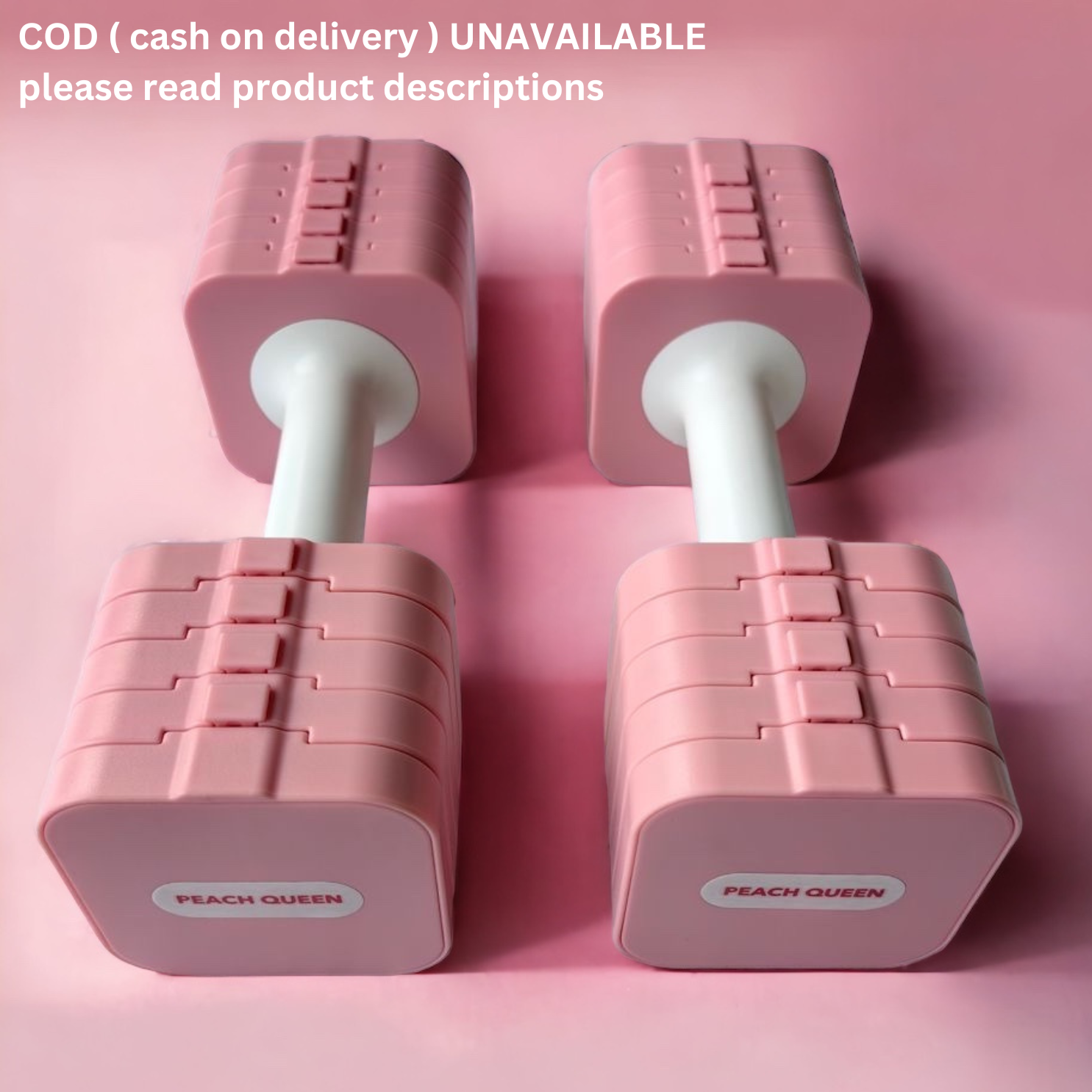 PQ signature Adjustable weights NO COD – Peach Queen